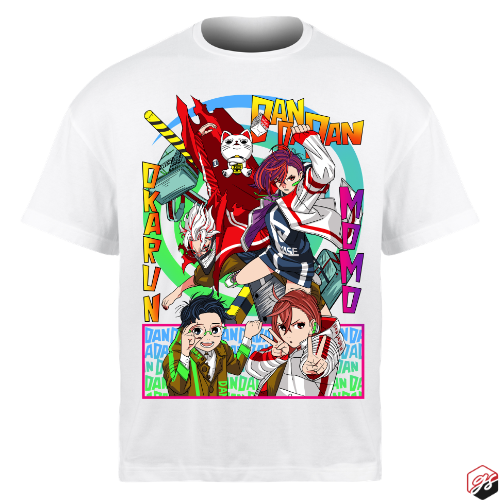 Dandadan Short sleeve t shirt white