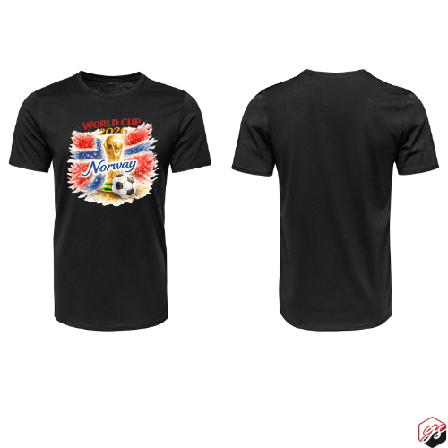 Norway World Cup 2026 unisex fan t-shirt – styled view
