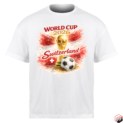 Switzerland World Cup 2026 unisex fan t-shirt – styled view