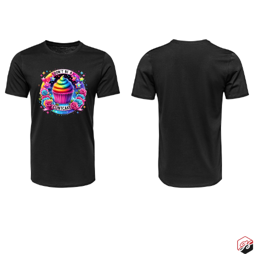 Cuntcake Black Short sleeve t shirt