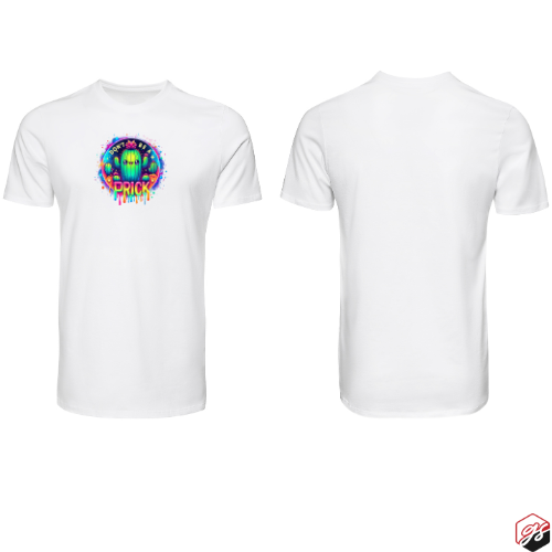Prick White Short Sleeve Tee