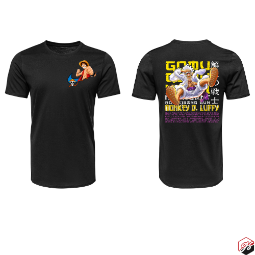 Luffy Short sleeve t shirt black