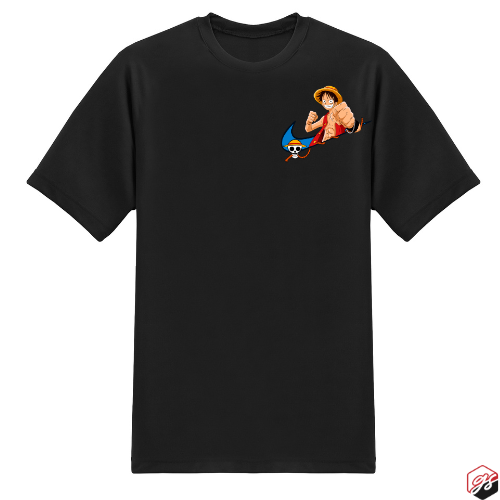Luffy Short sleeve t shirt black