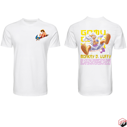 Luffy Short sleeve t shirt white