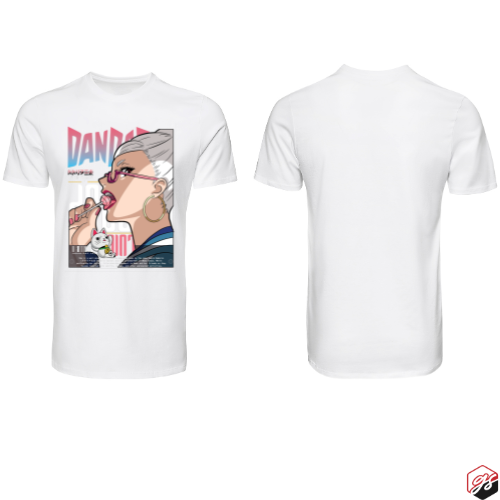 Lollipop Short sleeve t shirt white