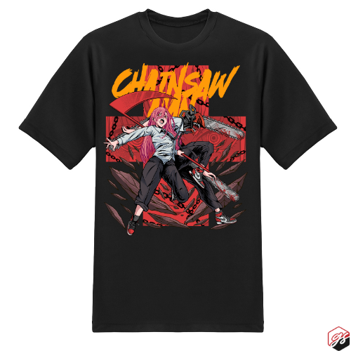 Chainsaw Man Short sleeve t shirt black