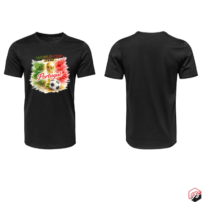 Portugal World Cup 2026 unisex fan t-shirt – styled view
