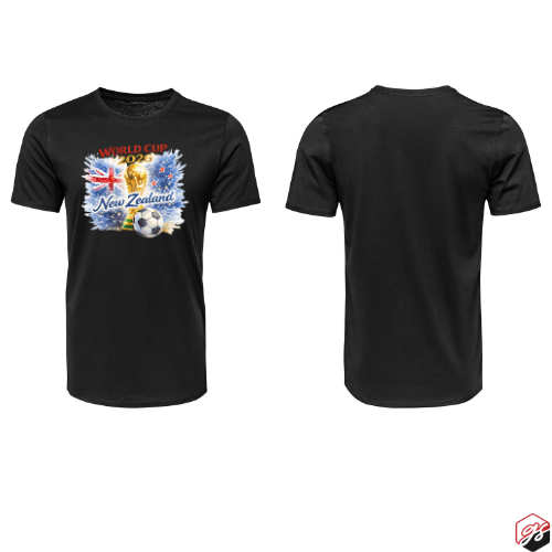New Zealand World Cup 2026 unisex fan t-shirt – styled view