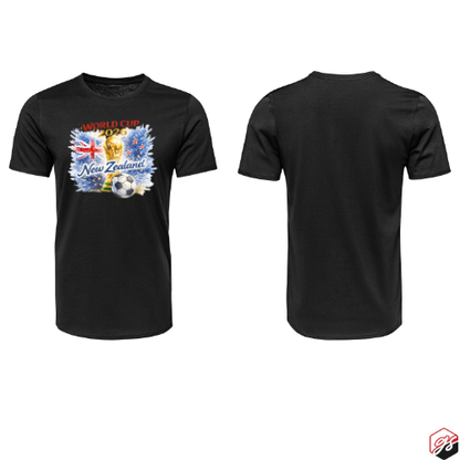 New Zealand World Cup 2026 unisex fan t-shirt – styled view