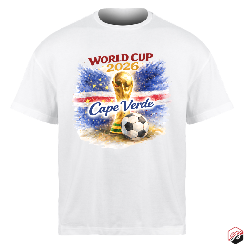 Cape Verde World Cup 2026 unisex fan t-shirt – design detail
