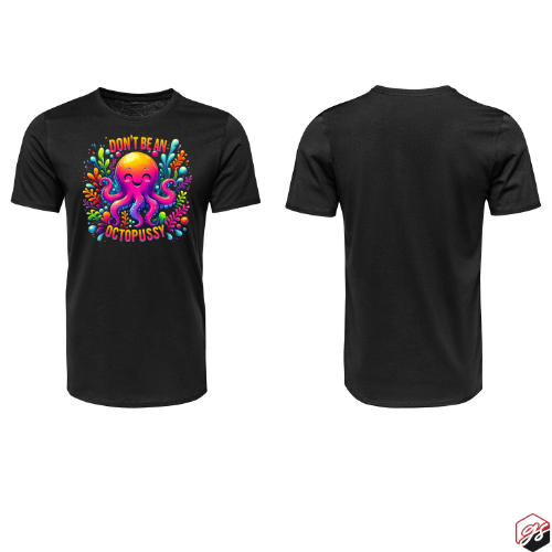 Octopussy Black Short sleeve t shirt