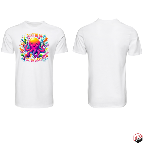 Octopussy White Short sleeve t shirt